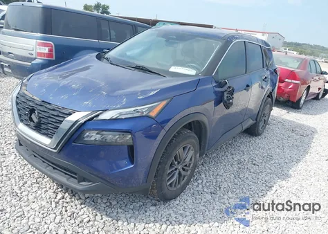 2021 Nissan Rogue S Fwd from USA, damaged, VIN JN8AT3AA8MW018077